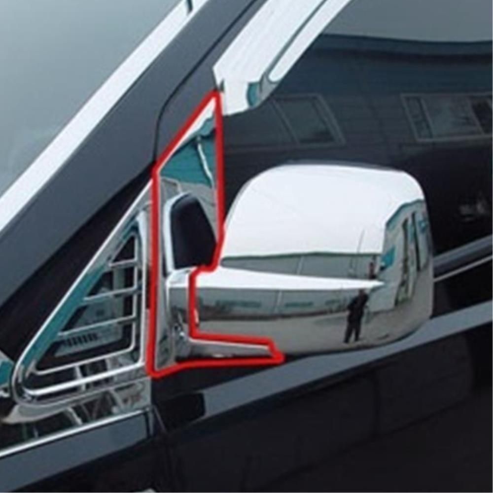 그랜드스타렉스 홀더타입 사이드미러 커버 거울 후면 크롬 카테리어 몰딩 새차 차량