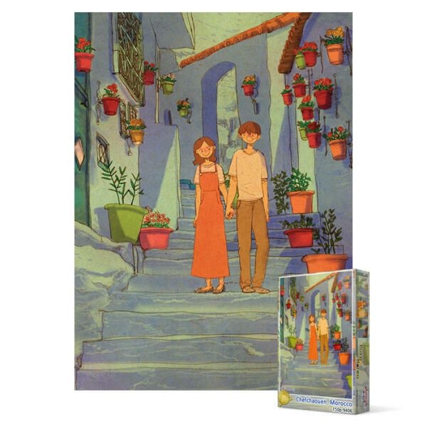 (현대Hmall) 아트박스/퍼즐사랑 150피스 직소퍼즐 - 모로코 쉐프샤오엔