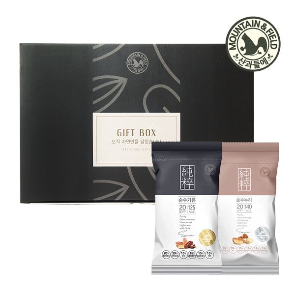 (주)산과들에 산과들에 순수가온50박스+순수누리50박스 선물세트
