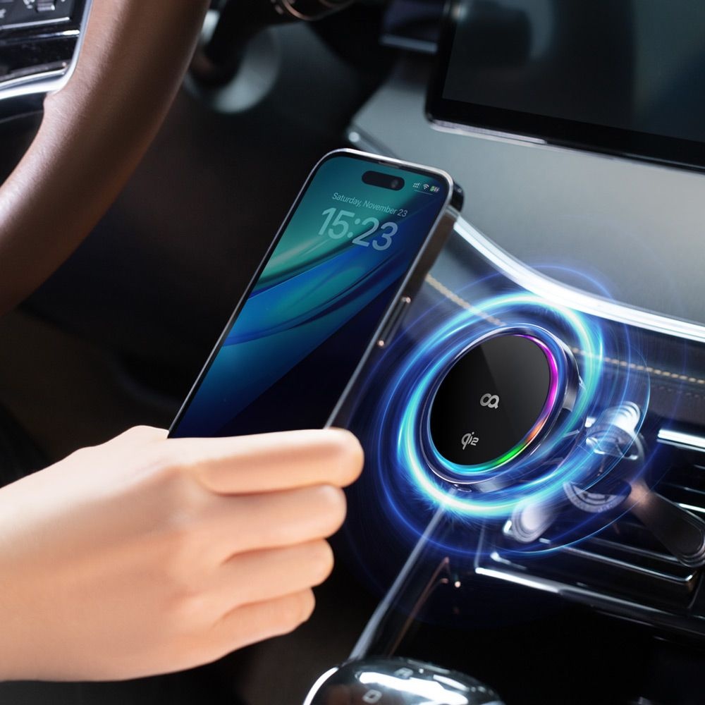 오아 오아 퀵착M Qi2 맥세이프 차량용 핸드폰 무선 충전기 거치대 아이폰 갤럭시 마그네틱 냉각쿨링 시거잭 포함