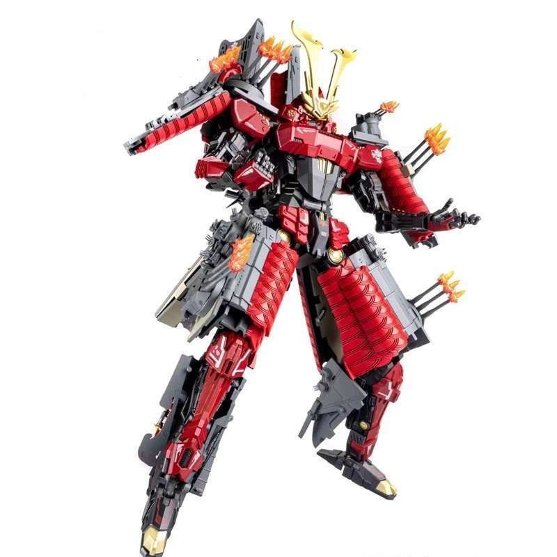 [발매] HOBBY TEREPA 하비테레파 JS-04 YAMATO 사무라이 야마토 메카 변형 전함 합금 액션 피규어