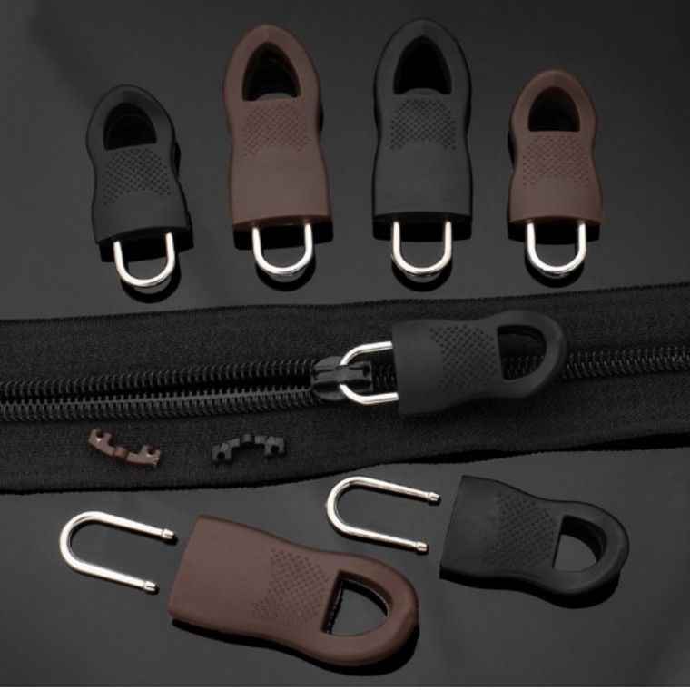 1P 간편수선 결합형 지퍼손잡이 지퍼고리 셀프수선