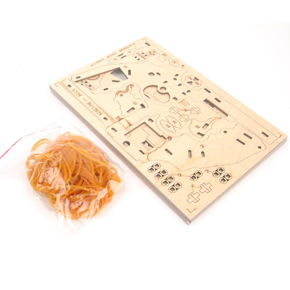 102PCS 고무줄 목표물포함 나무 DIY 리볼버 조립 권총/국내배송/우드 나무조립퍼즐/목공예 고무줄총/타켓팅 포함/교