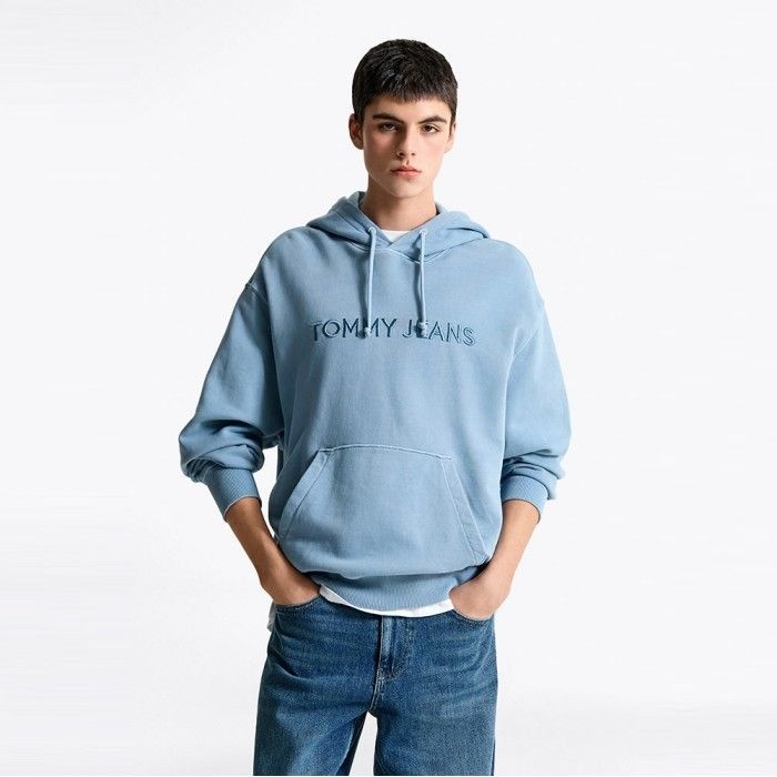[라스트60%][공식] 릴랙스 라벨 후디 T32F0TTO30TMT1DY6 (정상가:159,000원)