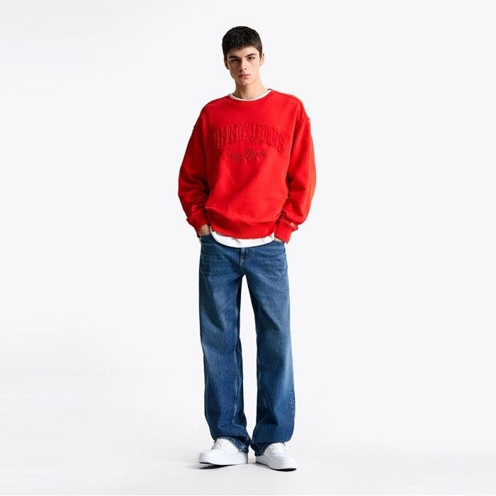[라스트60%][공식] 제이미 루즈 스트레이트 데님 팬츠 T32F0NEW17TMT11BK (정상가:199,000원)