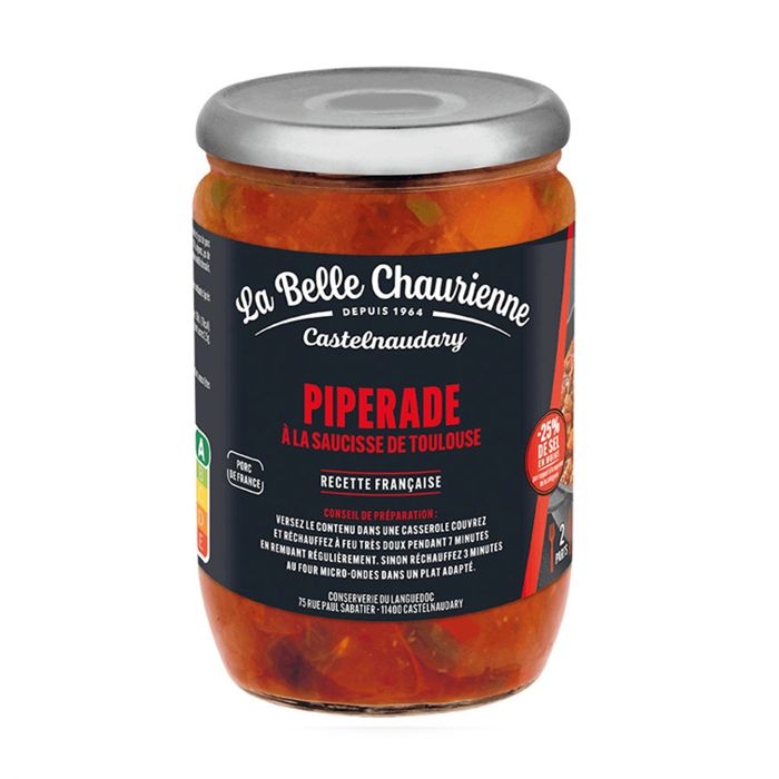 프랑스 바스크 지방 전통음식 쇼히엔느 피페하드 585g x 2개 유통기한 26년 7월 스파게티 파스타소스 전투식량