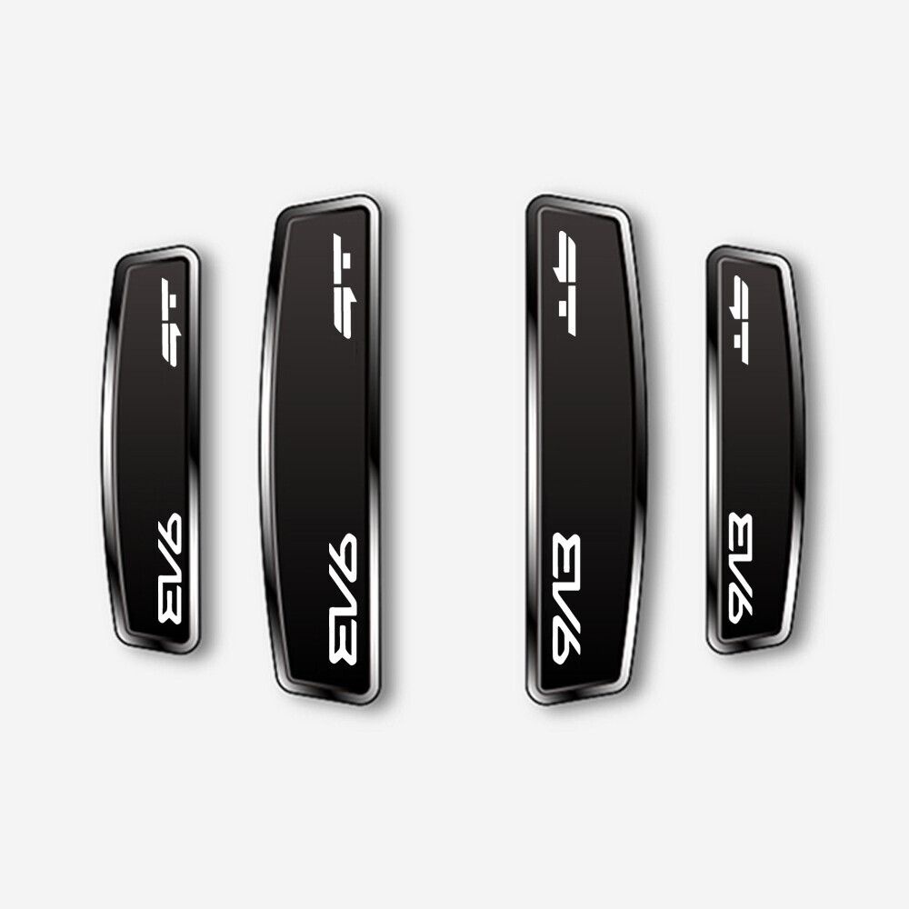 문콕방지 블랙 쉴드 엠블럼 도어가드 EV6 GT(B타입) 4개1세트