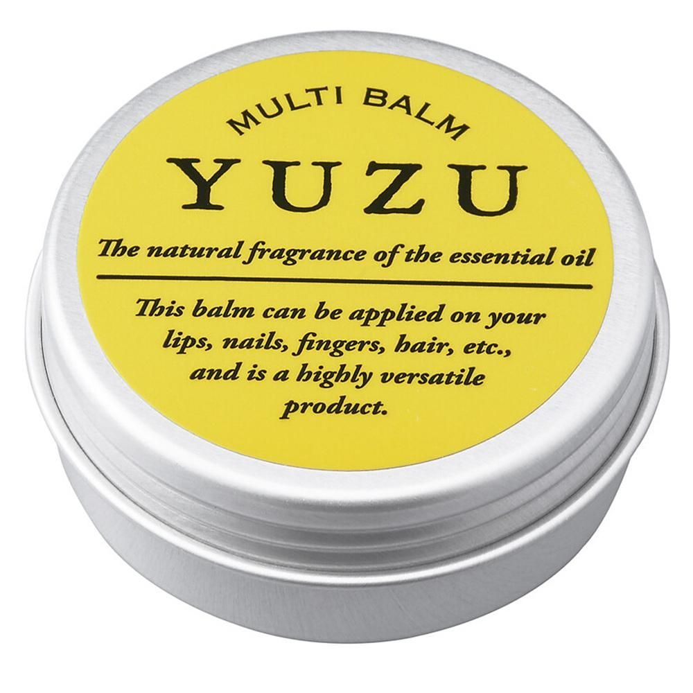 [해외] 고치 유자 멀티 밤 립 앤 네일 8g 4팩 Kochi Prefecture YUZU Multi-Balm Lip & Nail 8g