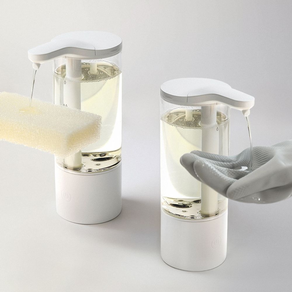 무아스 무아스 대용량 클리어 젤타입 자동 디스펜서 손세정기 주방세제 손세정제