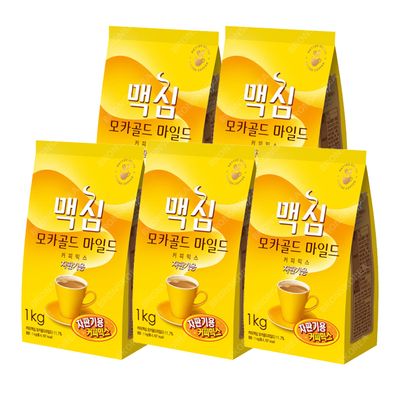 동서식품 맥심 모카골드 마일드 자판기용 1kg x 5개