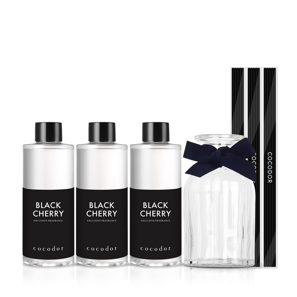 코코도르 DIY 디퓨저 리필액 200ml 3개+공병세트+선물박스