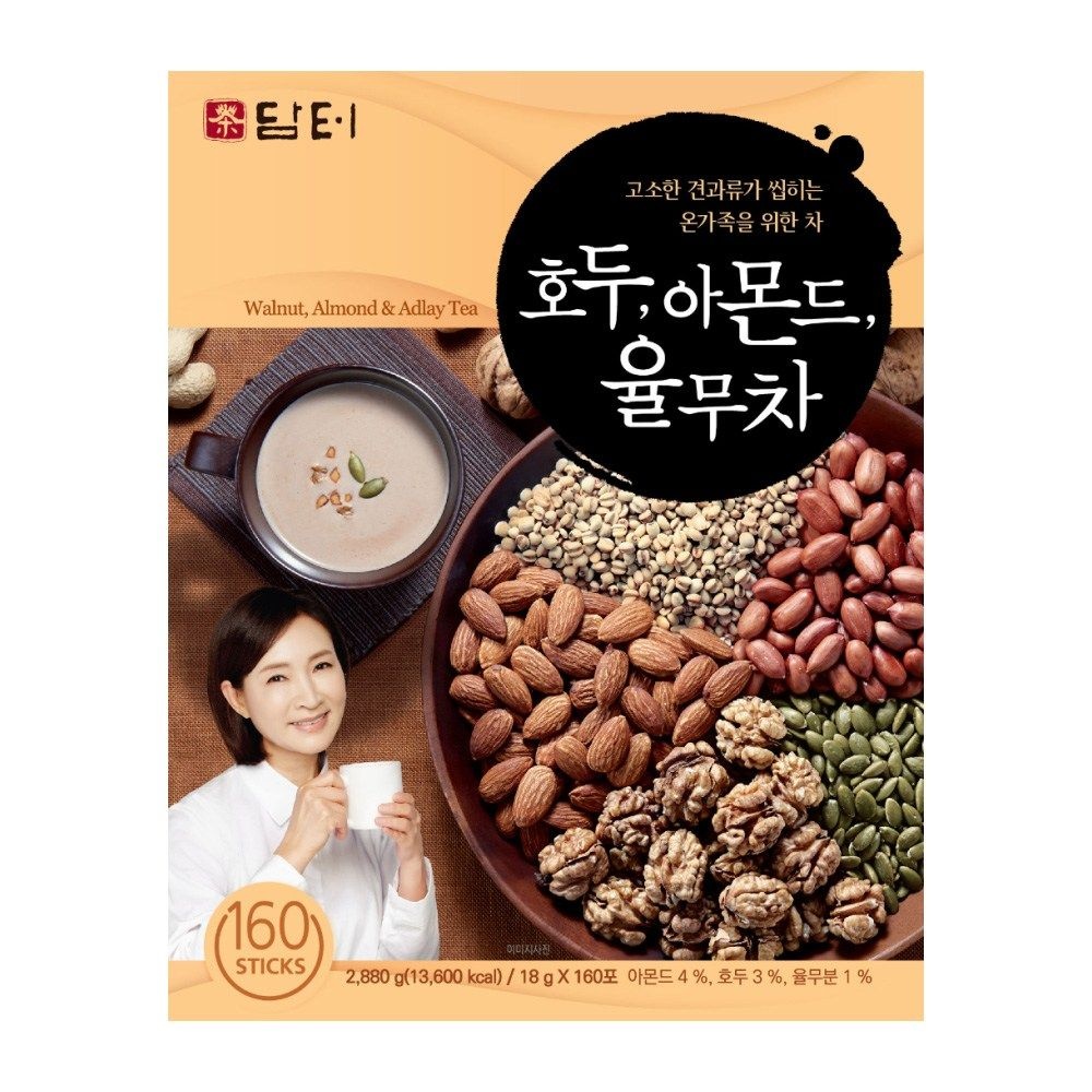 담터 호두 아몬드 율무차 160T