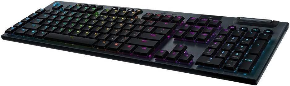 [해외] 로지 텍 G915 TKL 텐키리스 광속 무선 RGB 기계식 게이밍