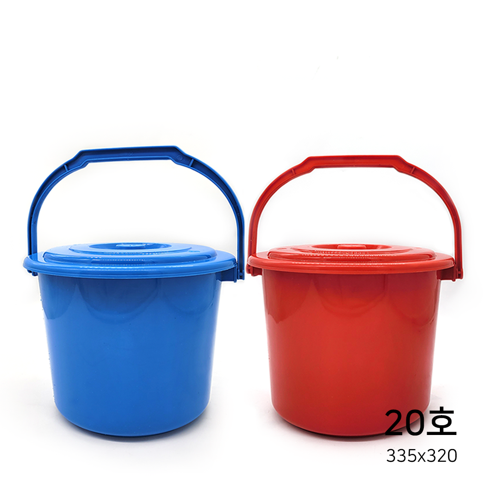 성중사 플라스틱 탱크 바케스 20호(335x320)
