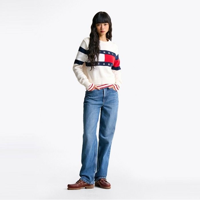 [라스트60%][공식] 레일라 슬림 스트레이트 데님 팬츠 T32F0NEA17TWT11A5 (정상가:189,000원)