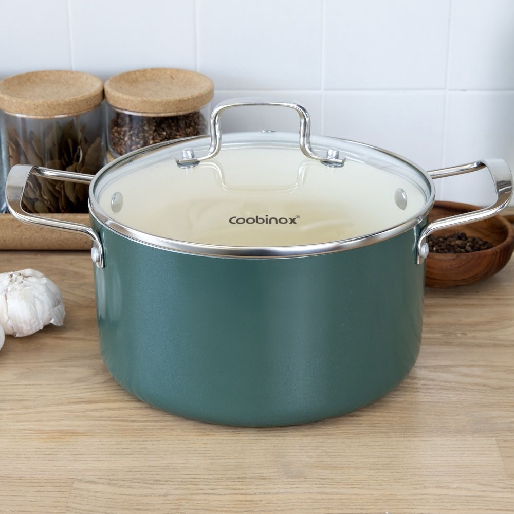쿠비녹스 머쉬 파인 인덕션 양수냄비 20cm (CO-13-04) 찌개 파스타 솥밥 냄비