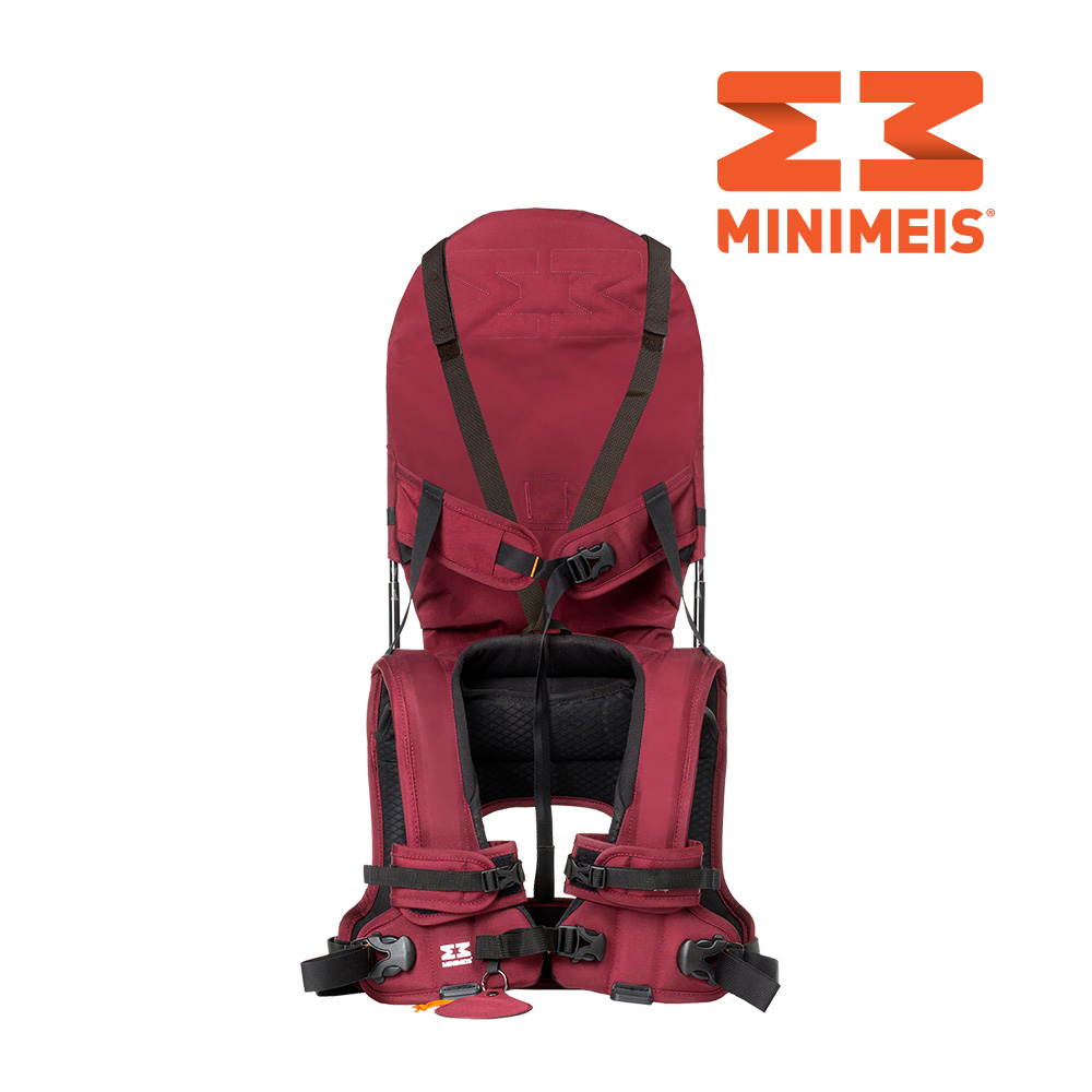 MINIMEIS 미니메이즈 G4 유아동 목마 캐리어 BURGUNDY
