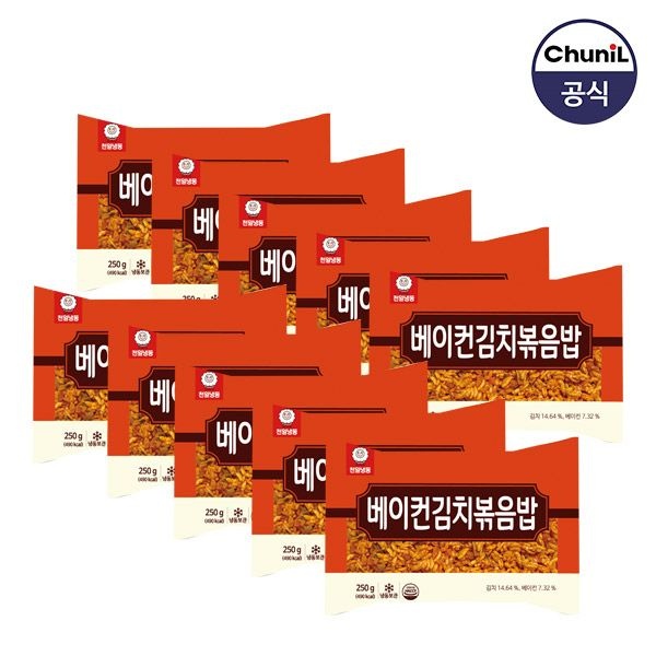 [패션플러스][천일식품][천일식품] 베이컨김치볶음밥250g 10봉