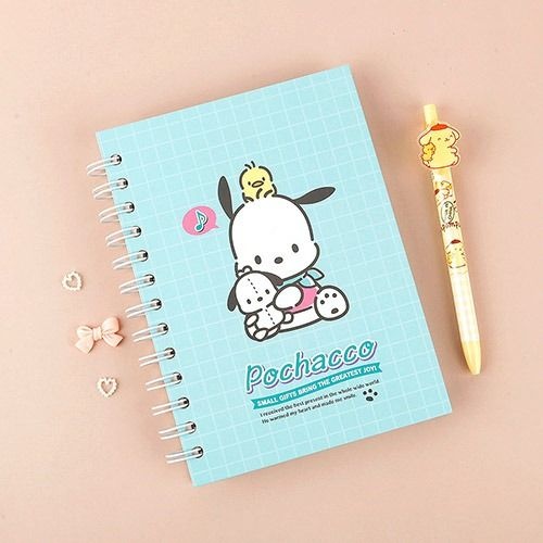 [(주)한들]산리오 포차코 B6 스프링 노트 C660874