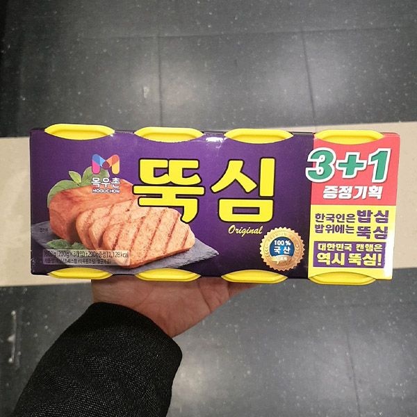 목우촌 뚝심 증정기획 200g x 3개입 + 200g 증정