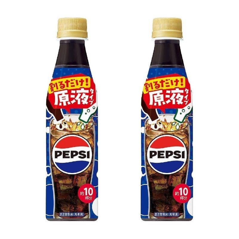 상세설명참조 [해외] 일본 산토리 홈 드링크바 펩시 콜라 원액 340ml 2팩