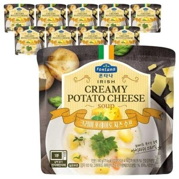 MZ폰타나 크리미포테이토 치즈수프 180g 10개입