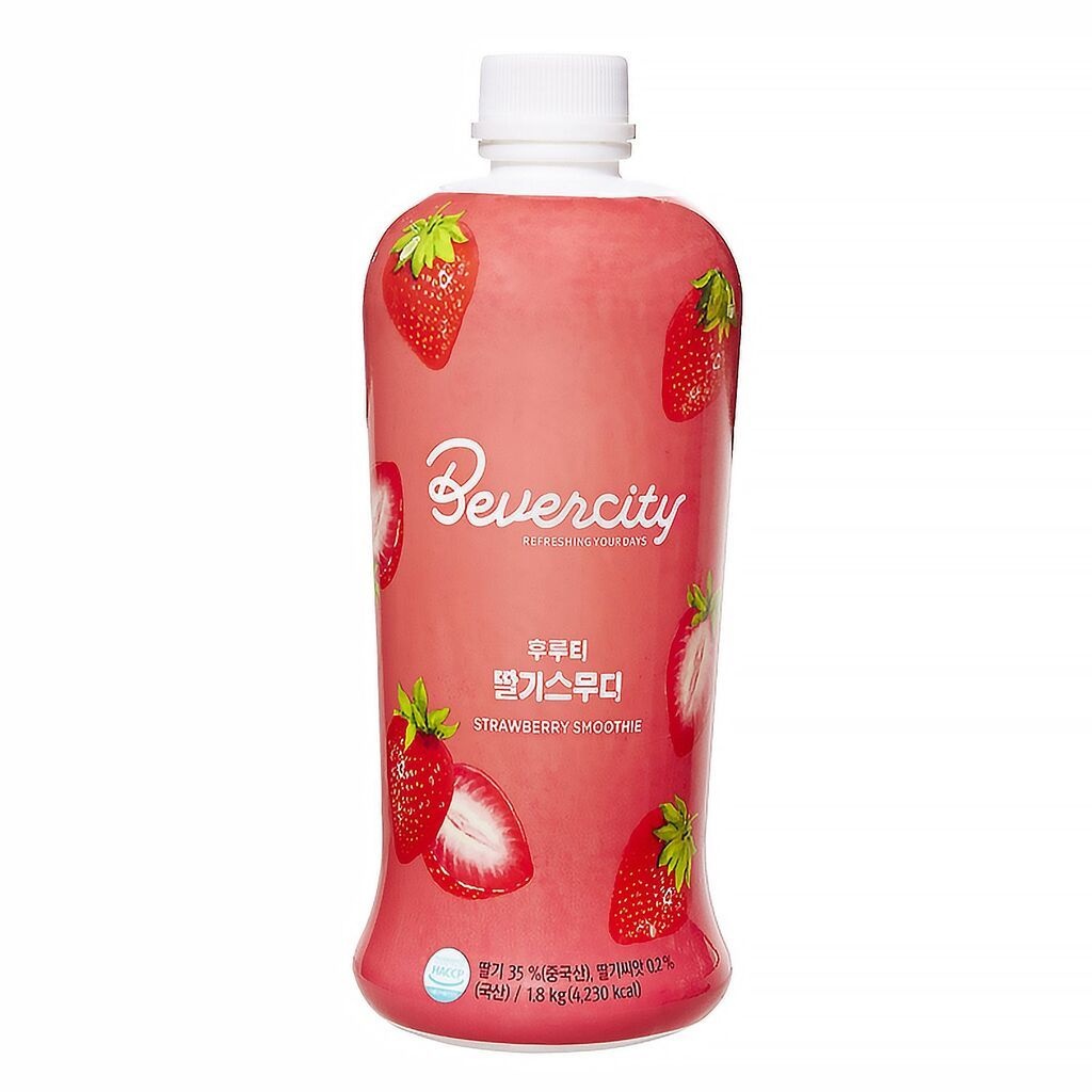 베버시티 아이스크림 쉐이크 카페 액상 업소용 기타 후루티 딸기 스무디 1.8kg 1개