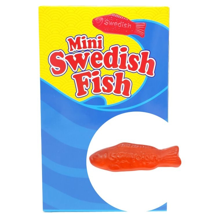 [자체제작]스웨디쉬 피시모양 구미젤리 280g(37개입)