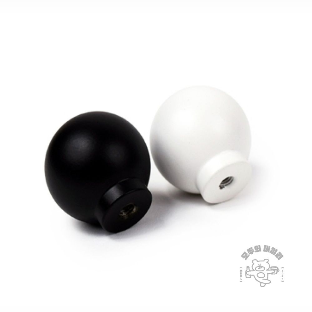 [모두의데일리협력사]모두의데일리 포인트 컬러 가구 손잡이 1구손잡이 우드가구손잡이 가구손잡이1구