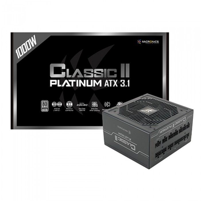 [오늘출발] 마이크로닉스 Classic II 1000W 80PLUS플래티넘 ATX3.1 파워
