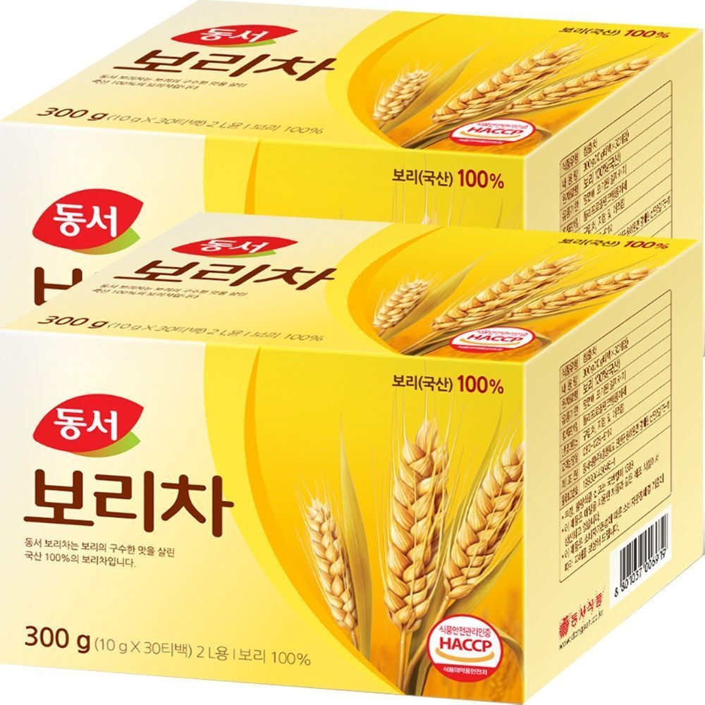 자체제작 동서 잠잘오는 마시는 카페 물대신 건강 tea 차 보리차 티백 10g 30개입 2개