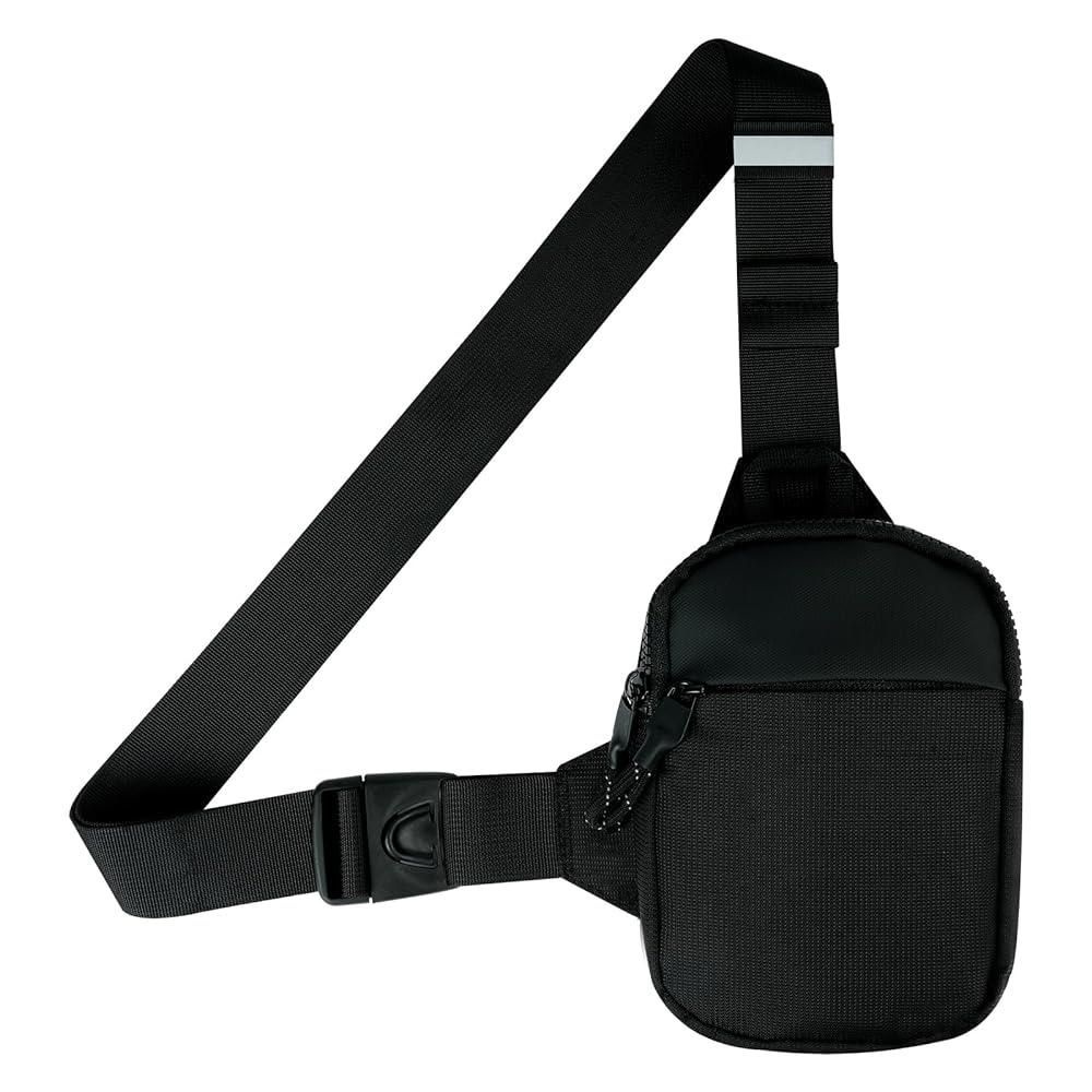 바디백 슬링백 체스트백 크로스 Flintronic 슬링 백, 남성용 방수 체스트 백, 지퍼가 달린 미니 크로스바디 숄더백,
