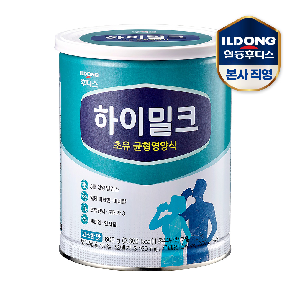 [오늘출발] 후디스 하이밀크 초유 균형영양식 600g 1캔