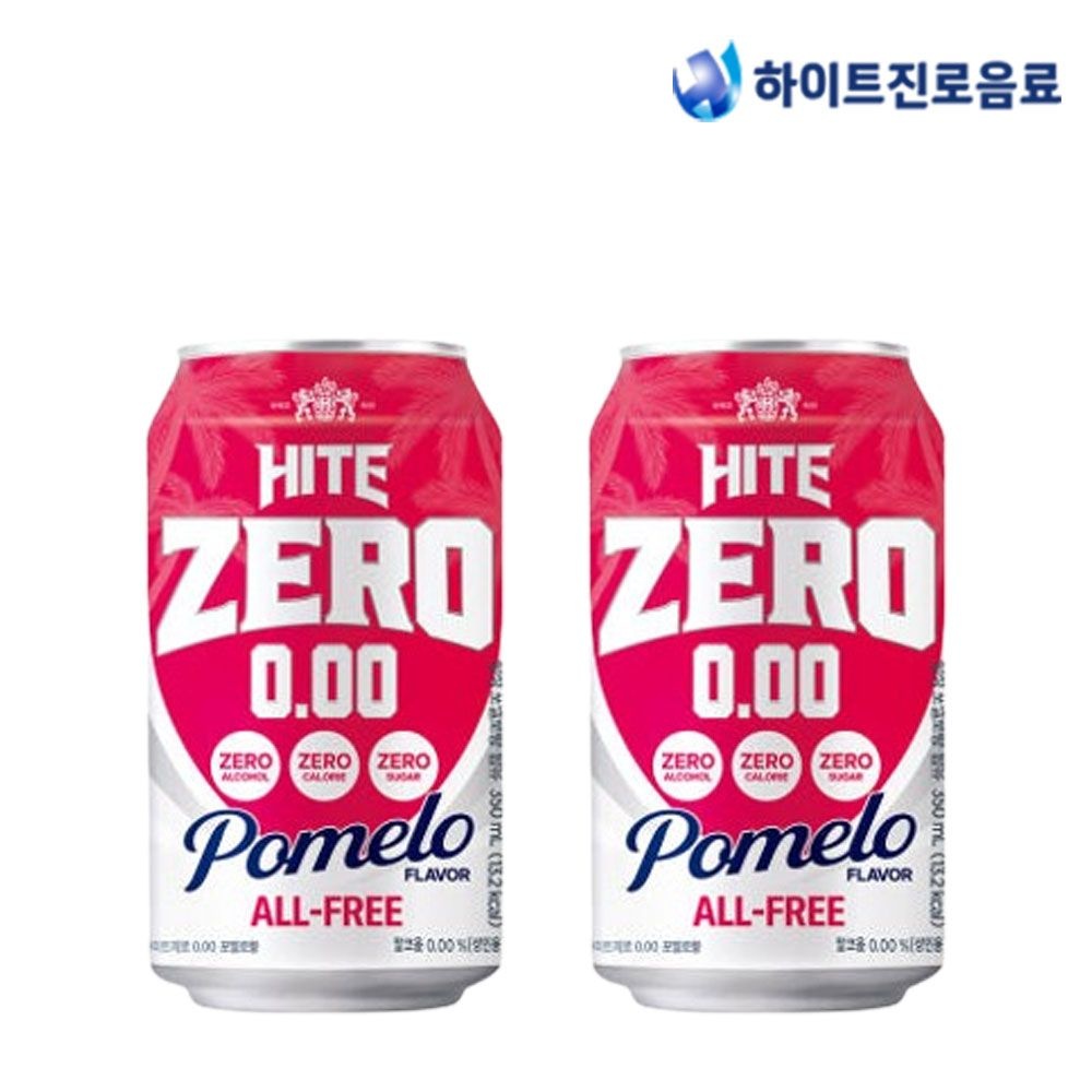 하이트진로 하이트제로 포멜로 350ml 48캔