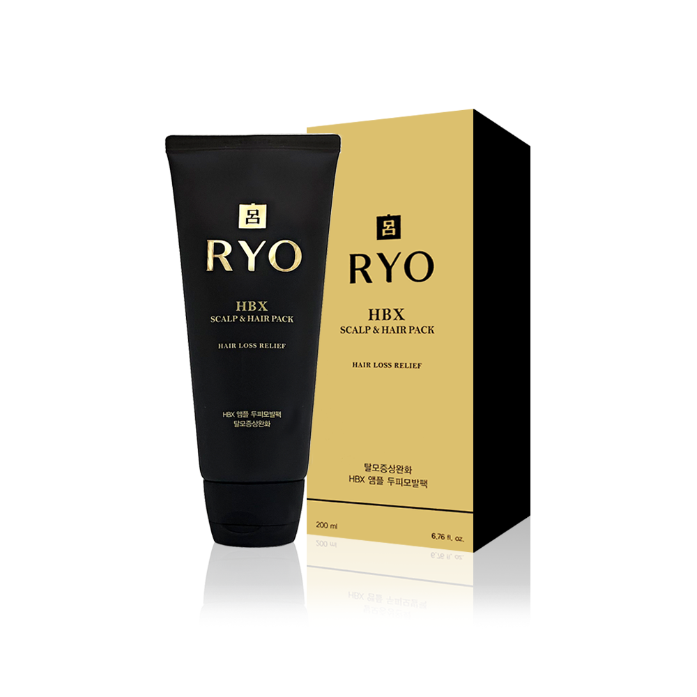 려 명품 HBX 앰플 두피모발팩 200ml (안티에이징 탈모 증상 케어)