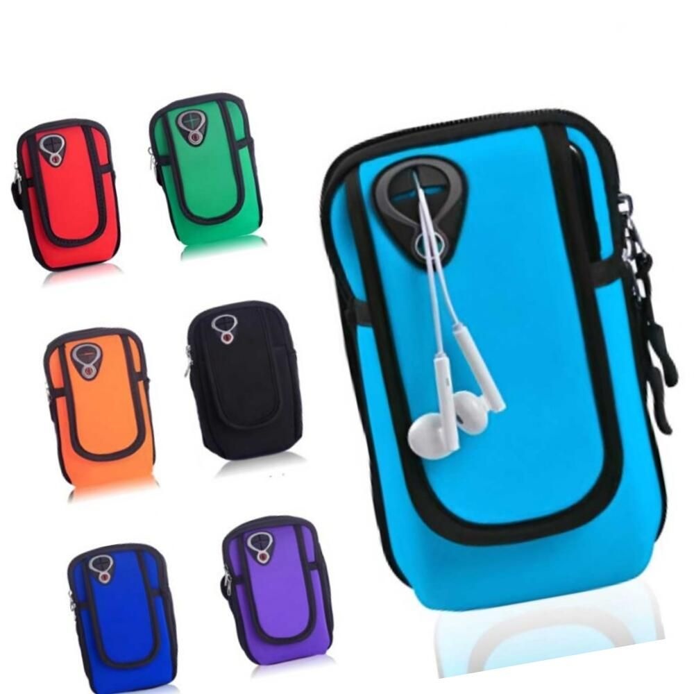 러닝  pc버전 더블지퍼 휴대폰 팔 6COLOR 스마트폰 암 핸드폰 밴드 네이버 벨크로