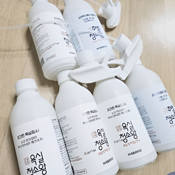 신통방통 (홈쇼핑 인기) 신통방통 욕실청소왕 (욕실4개+찌든때2개+분무기3개)