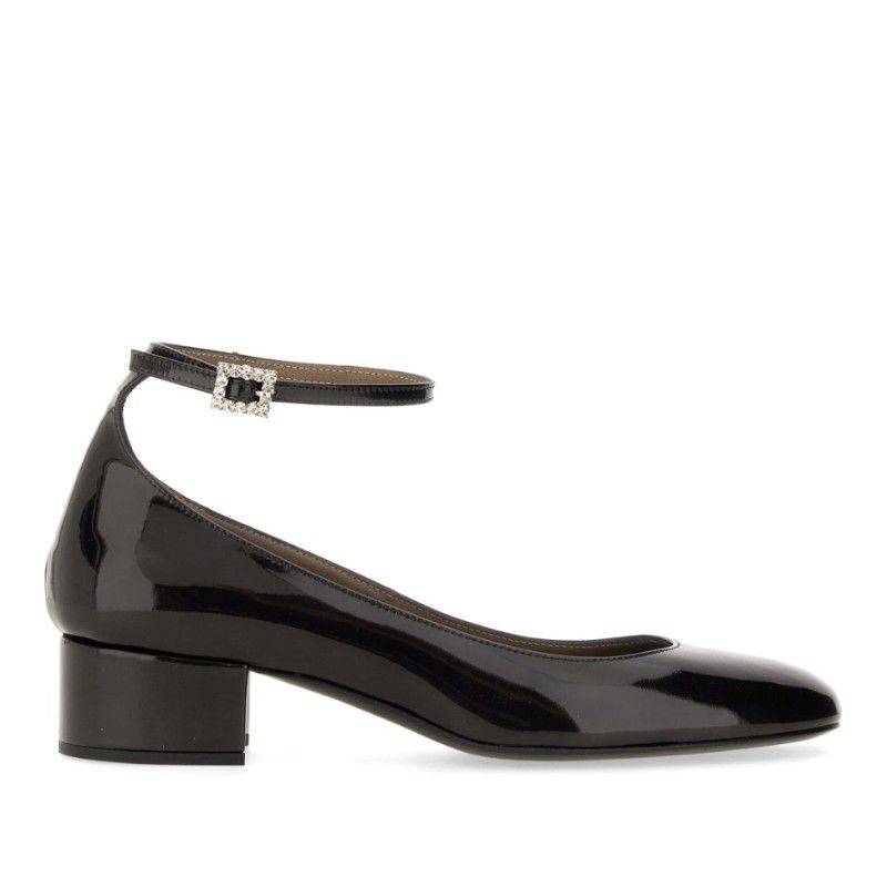 ROBERTO FESTA 로베르토 페스타 로베르토페스타 앵클 스트랩 블록 힐 글로시 메리 제인 MARGOT VERNICESMALT