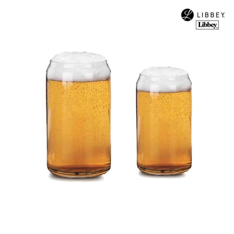 [오늘출발] 리비 비어캔 글라스 유리컵 370ml 473ml 맥주잔 텀블러 언더락잔 유리컵 유리잔 물잔 물컵 음료잔 음료컵 쥬스컵 술잔