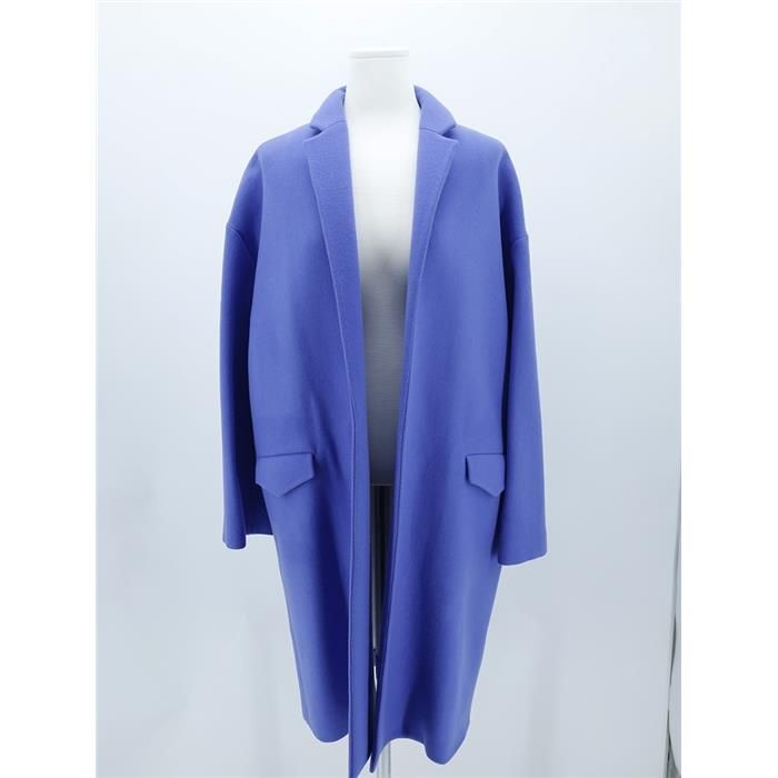 룩걸 레이 오버핏 숄더 울 코트 RAEY0110