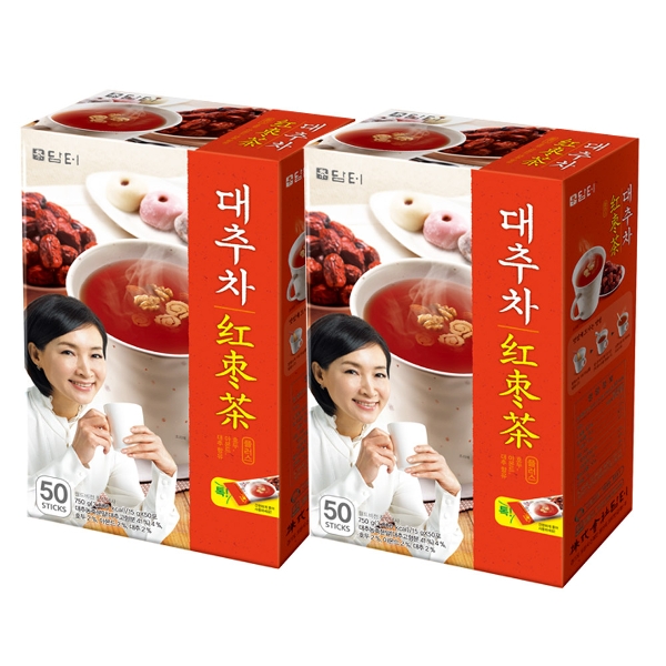 담터 대추차 플러스 50T x2개 총 100T
