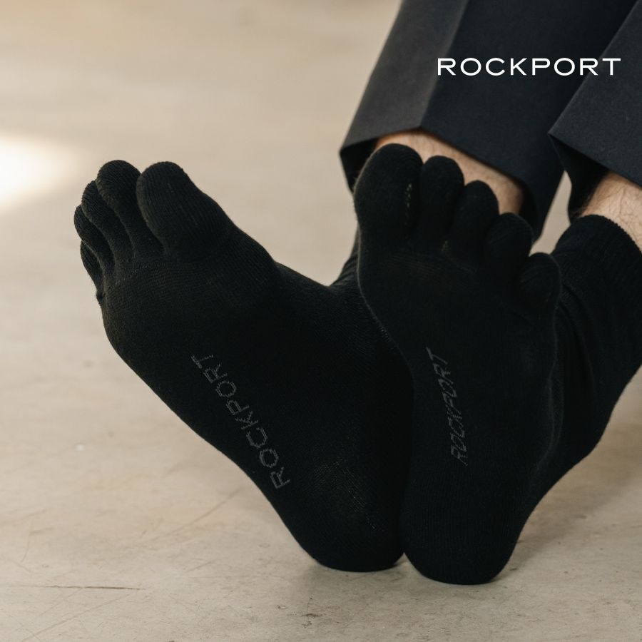 ROCKPORT 데오드란트 발가락 양말 4팩(PACK) (블랙_26호 (250-280mm))