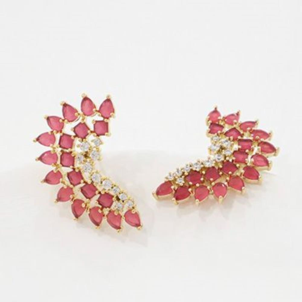 [미라클세븐][M7] 여자 그린 주얼리 빨간 4종택1 하이엔드 귀걸이