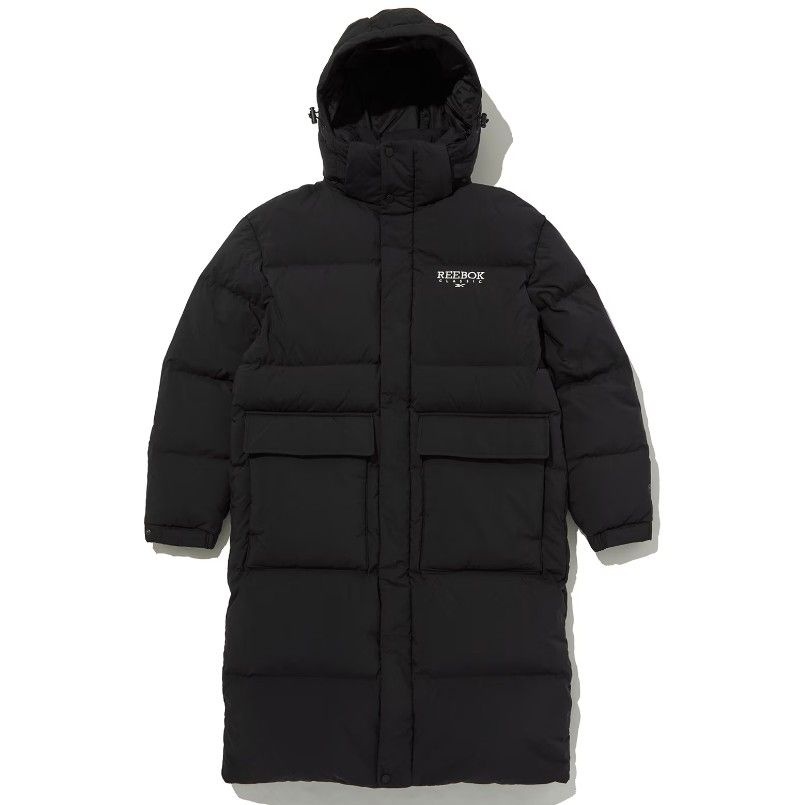 [롯데백화점] 리복 클래식 벡터 남녀공용 덕다운 롱 패딩 자켓 REJU3FD94 LE1218773276