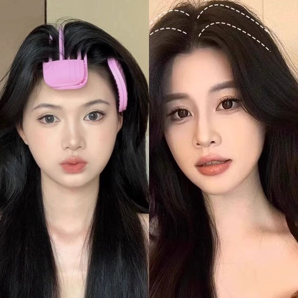 [원모어]넷마블스토어 볼륨 뿌리볼륨 셀프펌 머리 구르프 집게 2종