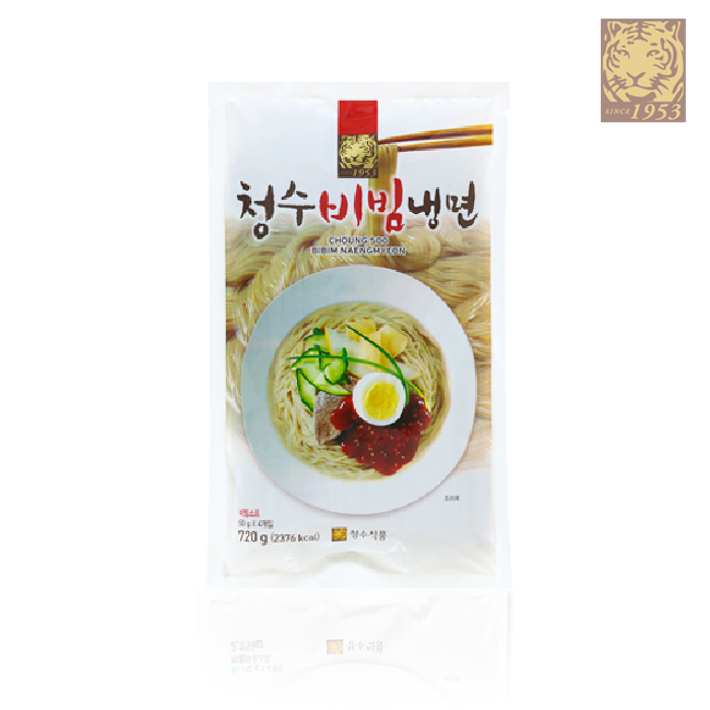 청수식품 청수 프리미엄 비빔냉면 4인분 720g