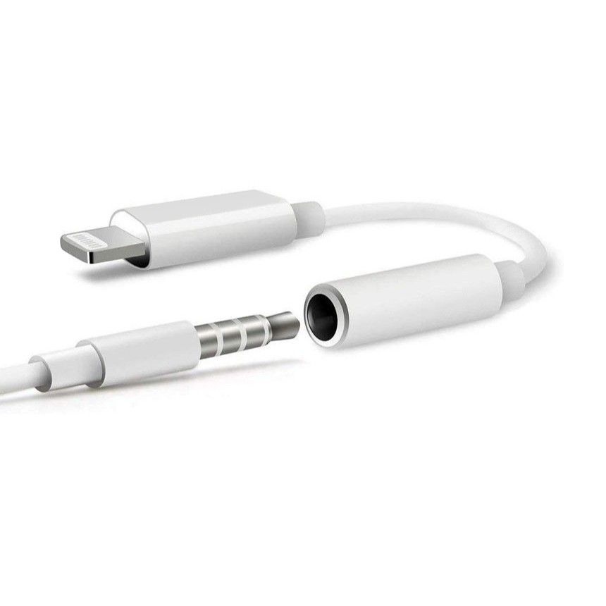 Apple 아이폰 8핀 라이트닝 애플 3.5mm 젠더 이어폰잭