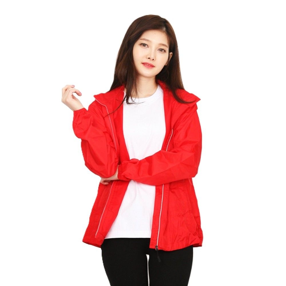여성 바람막이 점퍼 단체 잠바 집업  집업 봄 가을