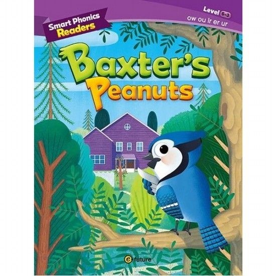 Smart Phonics Readers 5-3: Baxter’s Peanuts (with QR)