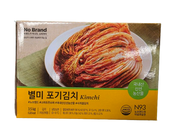 [오늘출발] 노브랜드 별미 포기김치 3.5kg(냉장)